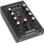 Vonyx stm500bt table de mixage 2 canaux usb / mp3 / bt - tables de mixage dj