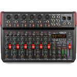 Vonyx vm - kg10 table de mixage 10 canaux bt / dsp / usb record - tables de mixage en direct