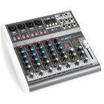 Vonyx vmm - k602 mlangeur musical 6 canaux avec dsp - tables de mixage en direct