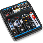 Vonyx vmm - p500 mélangeur musical à 4 canaux avec dsp / usb et mp3 / bt - tables de mixage en direct ... Vonyx vmm - p500 mélangeur musical à 4 canaux avec dsp / usb et mp3 / bt - tables de mixage en direct ...