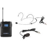 Vonyx wm60b bodypack pour la série wm6 - systèmes de casque audio Vonyx wm60b bodypack pour la série wm6 - systèmes de casque audio
