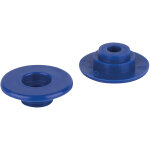 Wentex curtfix� anneau color� pour collier � rideau, bleu, lot de 50 - bleu - rails � rideau basic