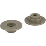 Wentex curtfix� anneau color� pour collier � rideau, gris clair, lot de 50 - gris clair - rails � rideau ...
