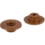 Wentex curtfix� anneau color� pour collier � rideau, marron, lot de 50 - marron - rails � rideau basic ...