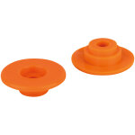 Wentex curtfix� anneau color� pour collier � rideau, orange, lot de 50 - orange - rails � rideau basic ...