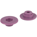 Wentex curtfix� anneau color� pour collier � rideau, violet, lot de 50 - violet - rails � rideau basic ...