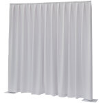 Wentex p&d; rideau occultant 260 g / m² blanc - 330 x 400 cm (l x h) - plissé - tissus et filets Wentex p&d; rideau occultant 260 g / m² blanc - 330 x 400 cm (l x h) - plissé - tissus et filets