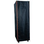 Housse pour chariot wentex p&d; pour le transport de tubes et de rideaux - noir / orange - mat�riel pour ...