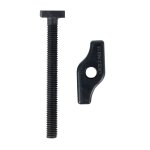 Wentex set crou  oreilles m8 et boulon  tte marteau noir - accessoires pour trpieds et lvateurs ...