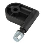 Wentex support tlescopique pour rideaux, remplacement de la goupille pivotante, noir - accessoires pour ...