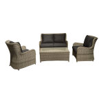 Salon de jardin stella 4pcs