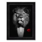 Tableau lion mafia sylvain binet Tableau lion mafia sylvain binet