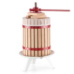 Bc - elec - 18l - fp presse - fruits et presse - agrumes mcanique de 18l en bois de chne