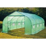 Bc - elec - 5662 - 0502 serre de jardin serre tunnel 6 sections 6x3x2m 18m