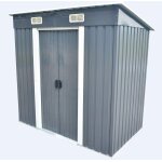 Bc - elec - 5662 - 0503 abri de jardin métallique 121 x 194 x 181cm Bc - elec - 5662 - 0503 abri de jardin métallique 121 x 194 x 181cm