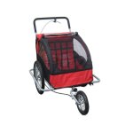 Bc - elec - 5664 - 0001a remorque vélo 2 en 1 convertible en poussette et jogger pour deux enfants, coloris ... Bc - elec - 5664 - 0001a remorque vélo 2 en 1 convertible en poussette et jogger pour deux enfants, coloris ...