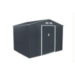 Bc - elec - 578 - 007 abri de jardin métallique 277 x 191 x 192cm Bc - elec - 578 - 007 abri de jardin métallique 277 x 191 x 192cm