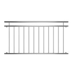 Bc - elec - abr156 garde - corps de porte fenêtre 156x90cm balustrade main courante rambarde acier inoxydable ... Bc - elec - abr156 garde - corps de porte fenêtre 156x90cm balustrade main courante rambarde acier inoxydable ...