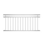 Bc - elec - abr184 garde - corps de porte fenêtre 184x90cm balustrade main courante rambarde acier inoxydable ... Bc - elec - abr184 garde - corps de porte fenêtre 184x90cm balustrade main courante rambarde acier inoxydable ...