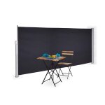Bc - elec - asa - 160t store lat�ral gris anthracite 3x1. 6m r�tractable pour terrasse, brise - vue jardin ...