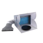 Bc - elec - bd - 512 mini cabine de peinture cabine d'aspiration 3m / min, clairage led et tuyau d'vacuatio ...