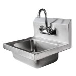 Bc - elec - hjjss0020 lave - mains mural inox, �vier mural acier inoxydable gastronomie restaurant cuisine ...
