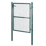 Bc - elec - hmgd - 2 barri�re de jardin, portillon de jardin 106x125cm vert, porte de jardin, portail ...