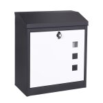 Bc - elec - hpb905 bo�te aux lettres s�curis�e xxl, bo�te � petits colis 53x43. 5x26cm en acier galvanis� ...