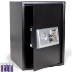 Bc - elec - hsf - 50e coffre - fort serrure � combinaison digitale + cl�s 50x35x37cm