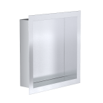 Bc - elec - nhna303010 - ss niche de douche encastrable inox bross� 30x30x10cm avec rebord de 2cm, niche ...