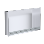 Bc - elec - nhnb306010 - ss niche de douche encastrable inox bross� 30x60x10cm avec rebord de 1cm, niche ...