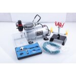 Bc - elec - tc - 20k kit complet compresseur as18 - 2 arographe avec un pistolet ab - 130