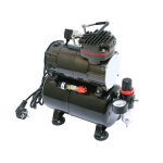 Bc - elec - tc - 88t mini - compresseur arographe tc - 88t avec rservoir d'air, rgulateur et interrupteur ...