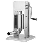 Bc - elec - wf02 presse saucisses vertical inox 3l, remplissage de saucisse poussoir  saucisses