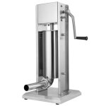 Bc - elec - wf03 presse saucisses vertical inox 5l, remplissage de saucisse poussoir  saucisses
