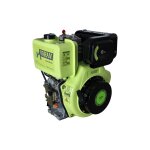 Varan motors - 92681 moteur diesel 10cv 418cc + démarrage electrique, sortie à clavette 25. 4mm Varan motors - 92681 moteur diesel 10cv 418cc + démarrage electrique, sortie à clavette 25. 4mm