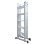 Varan motors - dlm105 echelle, escabeau, echafaudage multi - fonctions en alu de 5. 92m, 20 échelons Varan motors - dlm105 echelle, escabeau, echafaudage multi - fonctions en alu de 5. 92m, 20 échelons