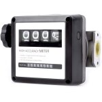 Varan motors - nefwm - 03 débitmètre mécanique compteur pour pompe de transfert de fluide diesel, huile ... Varan motors - nefwm - 03 débitmètre mécanique compteur pour pompe de transfert de fluide diesel, huile ...