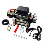 Varan motors - sc12. 0x treuil électrique 12v 5443kg 4800w, treuil à câble longueur 28m Ø9. 1mm Varan motors - sc12. 0x treuil électrique 12v 5443kg 4800w, treuil à câble longueur 28m Ø9. 1mm