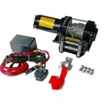 Varan motors - sc3. 0x treuil électrique 12v 1360kg 1000w, treuil à câble longueur 9. 2m Ø5. 5mm Varan motors - sc3. 0x treuil électrique 12v 1360kg 1000w, treuil à câble longueur 9. 2m Ø5. 5mm