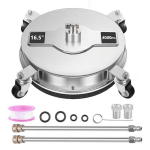 Varan motors - sssc - 01 nettoyeur de surface pour nettoyeur haute pression 16. 5'' 4000psi en acier ...