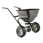 Varan motors - tc2028 epandeur d'engrais, semences, sable ou sel, charge jusqu' 30kg / 45l + pneus air ...