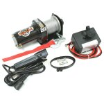 Varan motors - var - p2000 - 1a treuil lectrique 12v 907kg / 1814kg 700w, treuil  cble longueur 15m ...