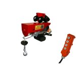 Varan motors - var - pa300c chariot mobile palan lectrique roulant 230v 150 / 300kg 600w avec tlcommande ...