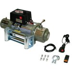 Varan motors - var - sc12000lb treuil électrique 12v 5443kg 4800w, treuil à câble longueur 28m Ø9. 4mm ... Varan motors - var - sc12000lb treuil électrique 12v 5443kg 4800w, treuil à câble longueur 28m Ø9. 4mm ...