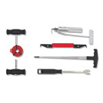 Varan motors - vt01107 set d'outils de d�montage de pare - brise et vitres coll�s, 7 pi�ces
