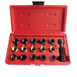 Varan motors - vt13516 set de r�paration de filets de puits de bougie, tarauds et inserts filet�s r�f�ction ...