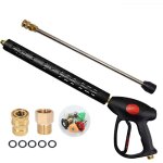 Varan motors - wbg01 pistolet haute pression avec lance 101cm 275bars raccord m22 & quick connect 1 / ...