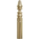 1 jeu de cache - fiche style diamètre 13mm finition laiton poli - lapeyre 1 jeu de cache - fiche style diamètre 13mm finition laiton poli - lapeyre