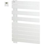 Acova - sèche - serviettes électrique fassane spa ir asym 500w blanc h. 82. 5 x l. 55 d Acova - sèche - serviettes électrique fassane spa ir asym 500w blanc h. 82. 5 x l. 55 d